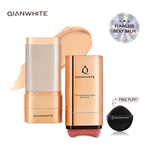 QIANWHITE Base de Maquillaje en Barra y Corrector 2 en 1